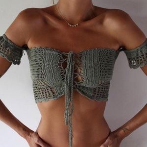 NWT Andi Bagus "Bridie Off The Shoulder" set